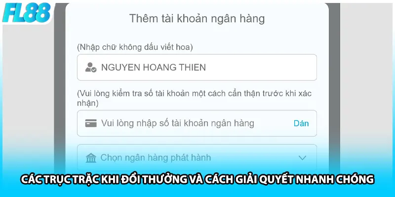 Các trục trặc khi đổi thưởng và cách giải quyết nhanh chóng