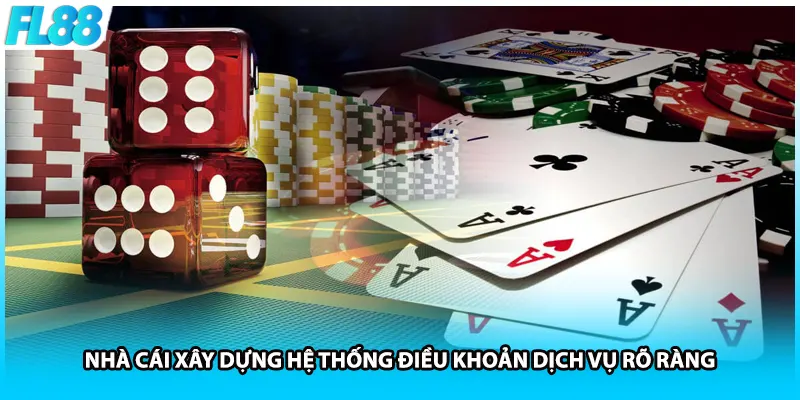 Nhà cái xây dựng hệ thống điều khoản dịch vụ rõ ràng