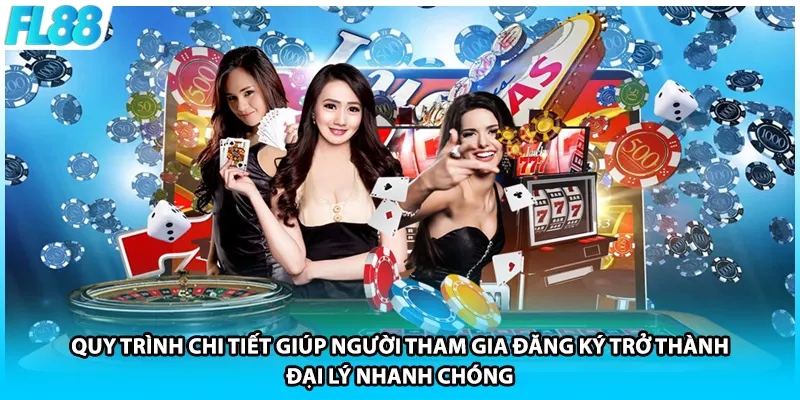 Quy trình chi tiết giúp người tham gia đăng ký trở thành đại lý nhanh chóng