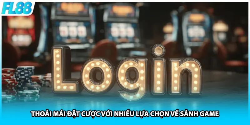 Thoải mái đặt cược với nhiều lựa chọn về sảnh game